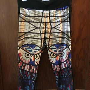 Owl Capri Leggings